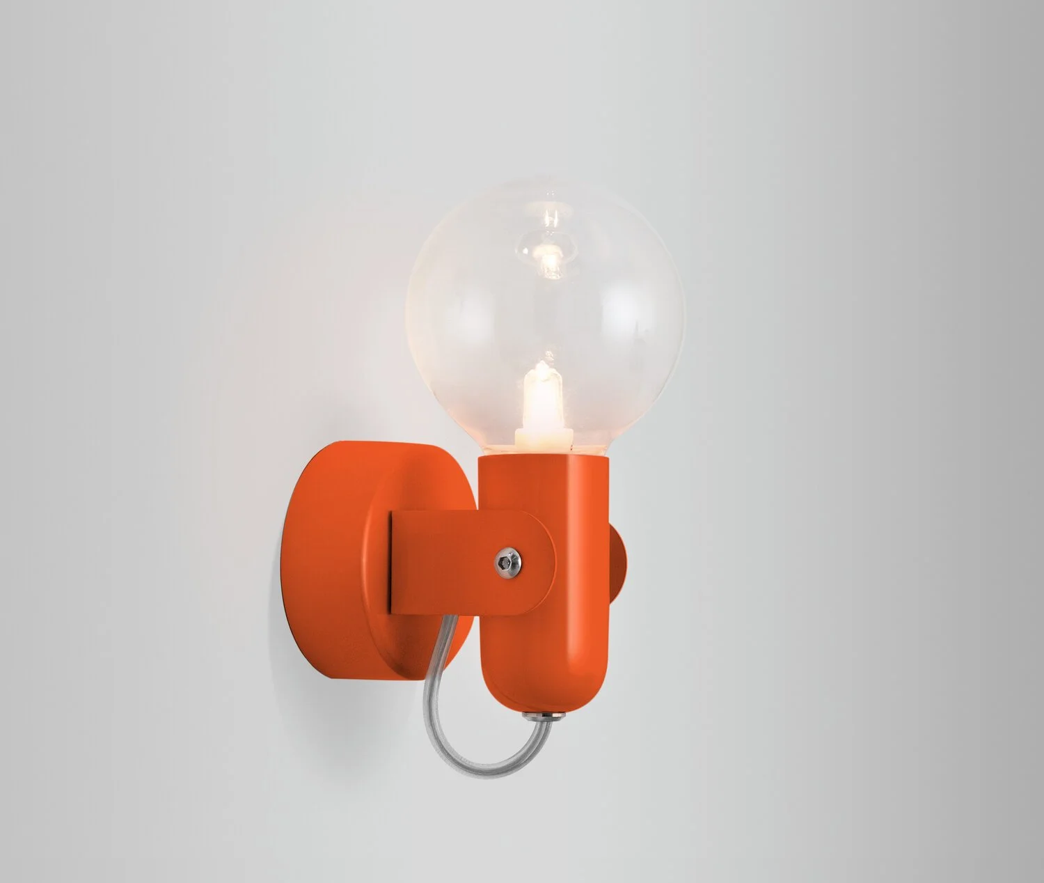 Orange cheap wall lamp